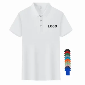 Summer Short Sleeve Clothing Golf Polo T shirt Brand Designer Stylish Clothing Polo Men’s Clothing 100% Polyester Polo Shirt