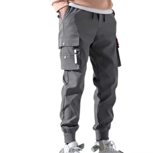 Summer Thin Cargo Pants Men’s Trend Versatile Leg Pant Loose Multi-pocket Large Size Casual Pants