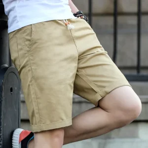 Summer Thin Casual Pants Men’s Shorts Half Pants Loose Casual Beach Pants Men’s Shorts