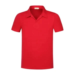 SunYue Custom Eco Friendly Poly Cotton Breathable Fabric Men’s Short Sleeve Blank Polo Shirt Custom Logo