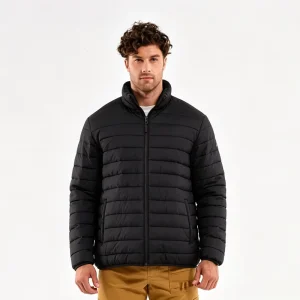 Supplier Men’s Winter Fashion Down Coat 80% Down Filled Lightweight Puffer Custom Logo Warm Windproof Winter Coat