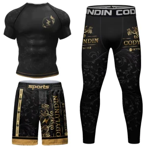 Surfing Men’s Long Sleeve Rashguard Protection Clothing Rash Guard Swimwear Surfer Swimsuit Diving Sets