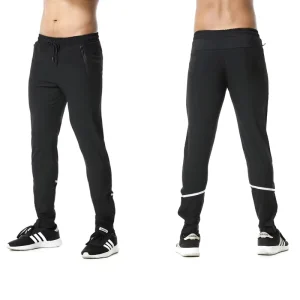 Sweat Pants Custom Logo Polyester Quick Dry Sportswear Fitness Wear Joggers Men Outdoor Fitness Clothing Sport Workout Pants