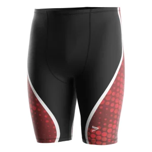 Swim Jammer Durable Quick Dry Men’s Knee Length Swim Trunks & Competitive Swimwear for Training and Match