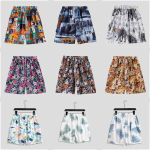 Swim Trunks Sublimation New Arrival Customized Logo Boardshorts Men’s Swimwear Quick Dry Swim Trunk Surf Swimming Short