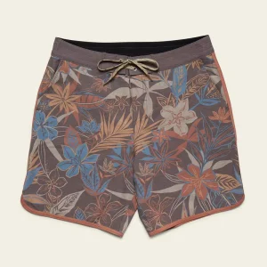 Swimwear Beachwear Vintage Print Men’s Brief Swim Trunks Quick Dry Boardshorts Lightweight Drawstring Waist Boardshorts