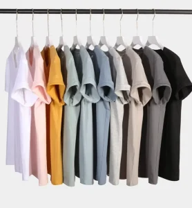 T-Shirts Pour Hommes Blank Custom Graphic Printed Cotton Heavyweight T Shirt Plain Oversized Heavy Men’s T-Shirt