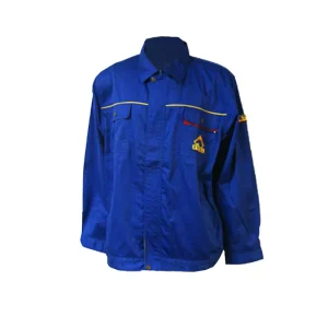 TC65/35 Twill Men’s Working Jacket Industrial Working Contrast Color Working Garments