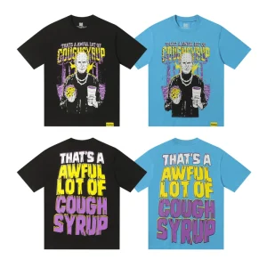 Thats a Awful Lot of Cough Syrup Shirt Tee Cotton COUGH SYRUP Streetwear t Shirt for Men