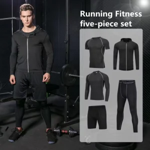 Tight Gym Sportswear Fitness Wear Men Sport Workout Training Clothing