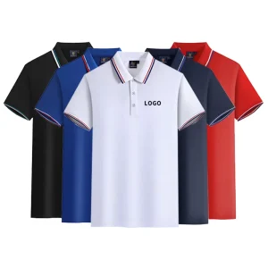 Top Quality Custom Logo Men’s Polo Shirts Casual Brand Sportswear Polos Home Fashion Male Tops