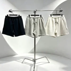 Top Quality SS22 Season Flocking Letter Men’s Shorts Hip Hop Shorts Pants Luxury Designer Custom Ess Shorts for Men
