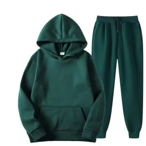 Training Jogging Embroidery Tracksuits for Men 100% Cotton Cargo Sweat Men’s Sweatshirts Hoodie Set