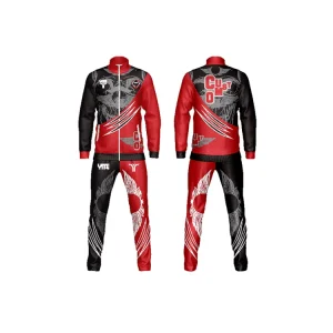 Training Sportswear Red Black White Men’s Sportswear Customized High Quality Sportswear