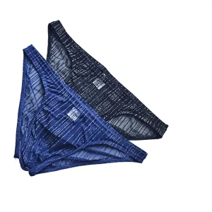 Transparent Low-Rise Nylon Sexy Beauty Line Mesh Thin Perspective Men’s Underwear Briefs for Young Men