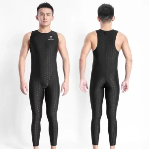 UPF 50+ Swim Suit Dive Skin Surf Anti uv Outdoor Diving Suit Diving Clothing Men’s Tight Swimwear Quick drying Fitness Swimsuit