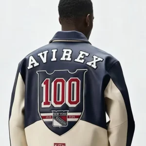 US Size Authentic Embroidery Genuine Leather Lapel Sheepskin French Lambskin Varsity Jackets