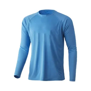 UV Sun Protection Quick Dry Long Sleeve Fishing Shirt UPF 50 Waterproof Sportswear For Adults Plus Size Custom Fishing Wear