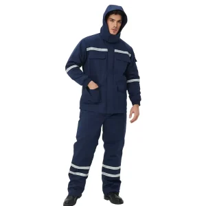 Uniforms Waterproof Work Clothes Safety Hivis Workwear Men’s Winter Working Overalls Multi Pockets