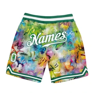 Unisex Sports Basketball Shorts Plus Size Low MOQ Breathable Mesh Custom Embroidery Logo Anti Bacterial Quick Dry Eco Friendly