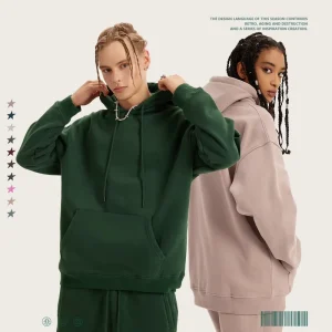 Unisex Trendy Hooded Sweatshirt Custom Printed Factory Small Batches Men’s Hoodies & Sweatshirts