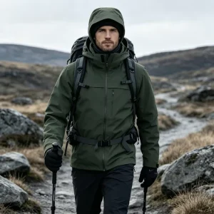Warm Custom Men’s 3 in 1 Down Jacket Windproof Quilting in Hiking Snow Camping Thermal 90 10 Duck Down Jacket for Men