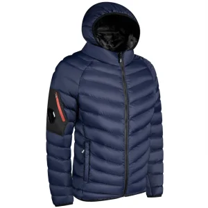 Warm Puffer Bubble Coat Winter Custom Men’s Down Puffer Jacket Black Coats