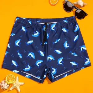 Waterproof Men’s Competition Swim Trunks Men’s Swimwear Manufacturers Boxer Swimming Trunks