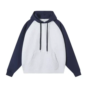 Winter Eco-Friendly Windproof Plain Oversized Unisex Hoodie, Custom French Terry Cotton, 3D Puff Printing Pullover