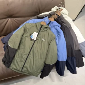 Winter Lightweight Outdoor Thin Cotton Windproof Coat Loose Casual Men’s Coat