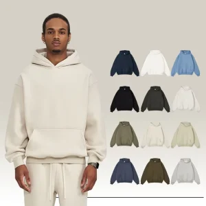 Winter New Design 350 GSM Fleeced Eco Friendly Breathable Plus Size No String Drop Shoulder Men’s Casual Sport