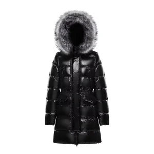 Winter Thick Warm Canada Parka Men Goose Down Coats Custom Hooded Cotton Padded Puffer Jackets With Fur Hood