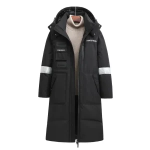 Winter Waterproof Men’s Jacket Unisex Plus Size Down Jacket Thick Warm Duck Down Jacket