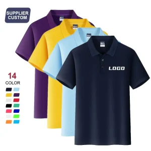 Work Polo Shirts Custom Printed Golf Polo T-shirt Hot Selling Summer Custom Polo Men’s Polo Shirts Embroidery Custom