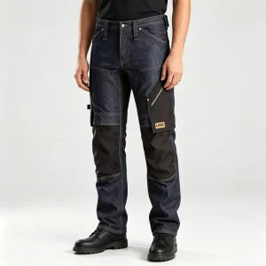 Working Clothing Work Jeans Double Knee With Cell Phone Pocket for Men