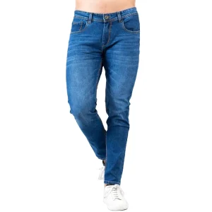 XMAMLON Men’s Y2K Style Slim Fit Jeans High Quality Casual Straight Pants Street Fashion Denim Men Jeans