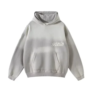Xufei 500gsm Factory Custom Vintage Oversize Men Acid Wash Hoodie Men’s Hoodies Sweatshirts