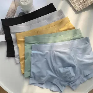 men’s underwear seamless modal men’s underwear skin-friendly soft boxer briefs silk crotch plus-size boxers