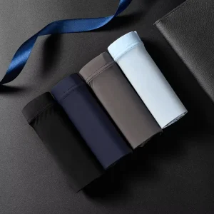 men’s underwear summer ice silk super thin quick dry and breathable high elasticity men’s boxer briefs